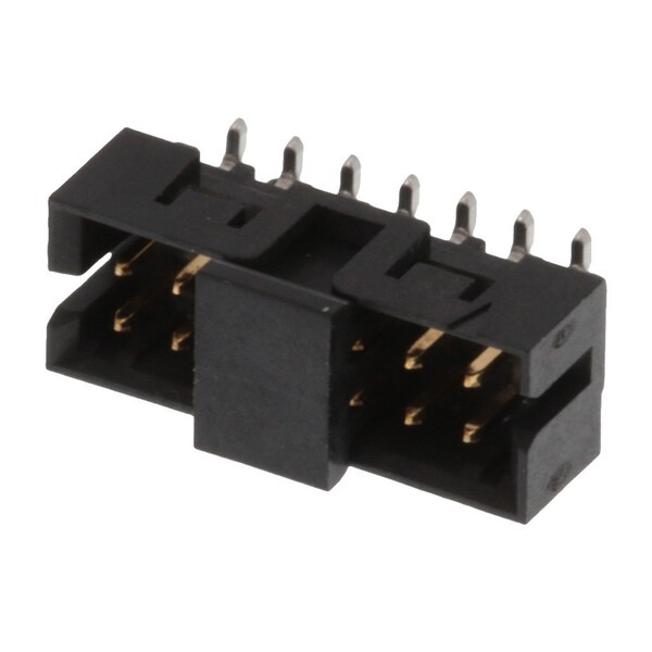 Molex MGrid Hdr Shrd SMT/Cap .38AuLF 14Ckt 87832-1422 - main